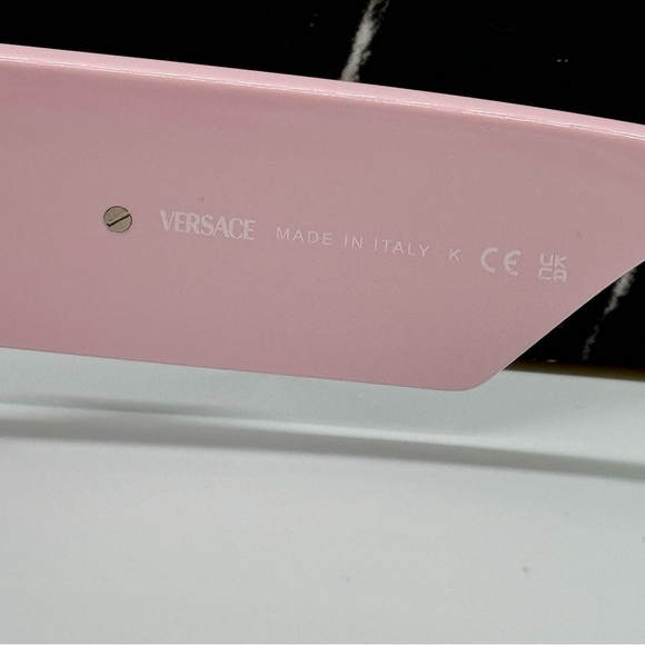 NEW VERSACE VE4474U 5485/87 PINK SQUARE WOMEN SUNGLASSES VERSACE VE4474U 548587 - Picture 11 of 12